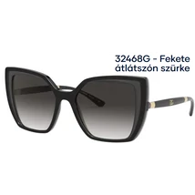 Dolce & Gabbana DG6138 32468G - Fekete átlátszón szürke napszemüveg