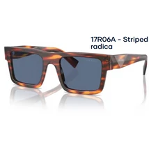 PRADA PR 19WS 17R06A - Striped radica napszemüveg PRADA PR 19WS 17R06A - Striped radica napszemüveg