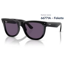 RAY-BAN RB0502S WAYFARER REVERSE 66771A - Fekete NAPSZEMÜVEG