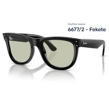 RAY-BAN RB0502S WAYFARER REVERSE 6677/2 - Fekete NAPSZEMÜVEG
