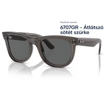 RAY-BAN RB0502S WAYFARER REVERSE 6707GR - Átlátszó sötét szürke NAPSZEMÜVEG