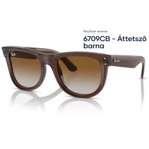 RAY-BAN RB0502S WAYFARER REVERSE 6709CB - Áttetsző barna NAPSZEMÜVEG