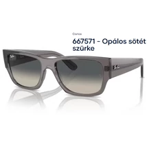 RAY-BAN RB0947S CARLOS 667571 - Opálos sötét szürke NAPSZEMÜVEG