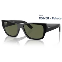 RAY-BAN RB0947S CARLOS 901/58 - Fekete NAPSZEMÜVEG