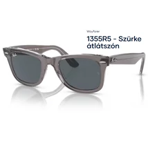 RAY BAN RB2140 WAYFARER 1355R5 - Szürke átlátszón NAPSZEMÜVEG
