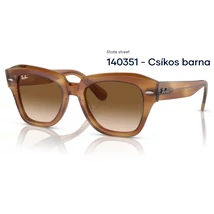 RAY BAN RB2186 STATE STREET 140351 - Csíkos barna NAPSZEMÜVEG