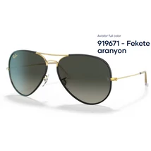 RAY-BAN RB3025JM AVIATOR FULL COLOR 919671 - Fekete aranyon NAPSZEMÜVEG RAY-BAN RB3025JM AVIATOR FULL COLOR 919671 - Fekete aranyon NAPSZEMÜVEG
