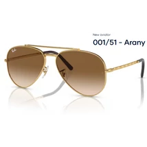 RAY BAN RB3625 NEW AVIATOR 001/51 - Arany NAPSZEMÜVEG
