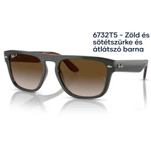RAY BAN  RB4407 6732T5 - Zöld és sötétszürke és átlátszó barna NAPSZEMÜVEG