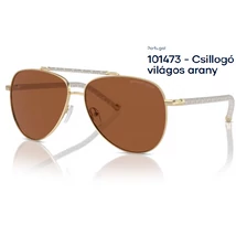 MICHAEL KORS MK1146 PORTUGAL 101473 - Csillogó világos arany NAPSZEMÜVEG