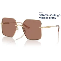 MICHAEL KORS MK1157 SANYA 101403 - Csillogó világos arany NAPSZEMÜVEG