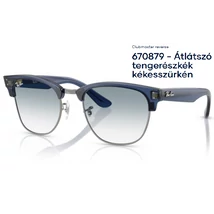 RAY-BAN RBR0504S CLUBMASTER REVERSE 670879 - Átlátszó tengerészkék kékesszürkén napszemüveg