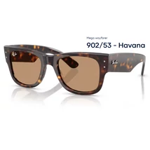 RAY-BAN MEGA WAYFARER RB902/53 - Havana napszemüveg