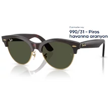RAY-BAN RB2341 Clubmaster way 990/31 - Piros havanna aranyon napszemüveg RAY-BAN RB2341 Clubmaster way 990/31 - Piros havanna aranyon napszemüveg