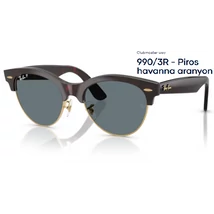 RAY-BAN RB2341 Clubmaster way 990/3R - Piros havanna aranyon napszemüveg RAY-BAN RB2341 Clubmaster way 990/3R - Piros havanna aranyon napszemüveg