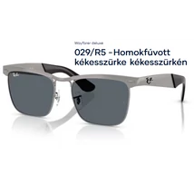 RAY-BAN RB3875 Wayfarer deluxe 029/R5 - Homokfúvott kékesszürke kékesszürkén napszemüveg