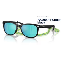 RAY-BAN RJ9052S Junior new wayfarer 702855 - Rubber black gyerek napszemüveg