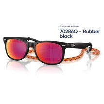 RAY-BAN RJ9052S Junior new wayfarer 70286Q - Rubber black gyerek napszemüveg