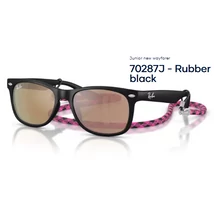RAY-BAN RJ9052S Junior new wayfarer 70287J - Rubber black gyerek napszemüveg
