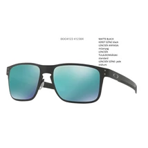 OAKLEY Holbrook Metal MATTE BLACK/jade iridium OO4123-04 Napszemüveg