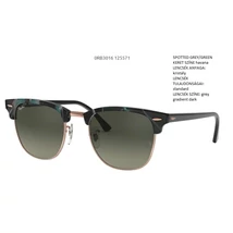 RAY-BAN RB3016 CLUBMASTER 125571  NAPSZEMÜVEG  RAY-BAN RB3016 CLUBMASTER 125571  NAPSZEMÜVEG
