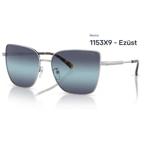 MICHAEL KORS MK1108 BASTIA 1153X9 EZÜST NAPSZEMÜVEG