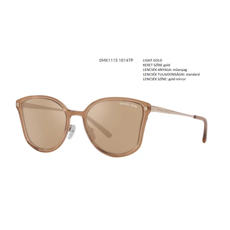 MICHAEL KORS MK1115 TURIN 10147P LIGHT GOLD NAPSZEMÜVEG