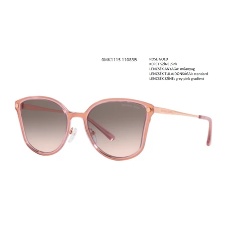 MICHAEL KORS MK1115 TURIN 11083B ROSE GOLD NAPSZEMÜVEG