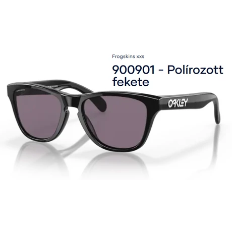 OAKLEY JUNIOR OJ 9009-01 FROGSKINS XXS GYEREK NAPSZEMÜVEG