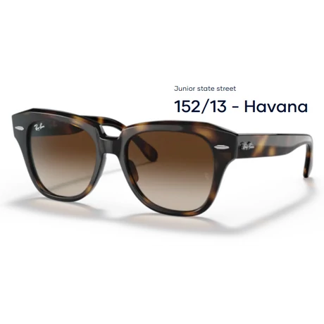 RAY-BAN JUNIOR STATE STREET 0RJ9186S 152/13 GYEREK NAPSZEMÜVEG