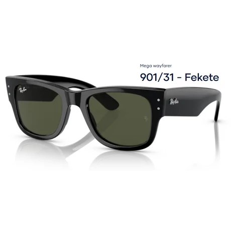 RAY-BAN RB0840S MEGA WAYFARER 901/31 NAPSZEMÜVEG