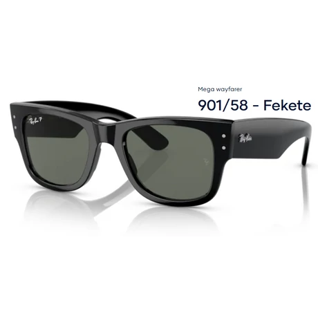 RAY-BAN RB0840S MEGA WAYFARER 901/58 NAPSZEMÜVEG