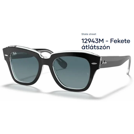 RAY-BAN RB2186 STATE STREET 12943M NAPSZEMÜVEG