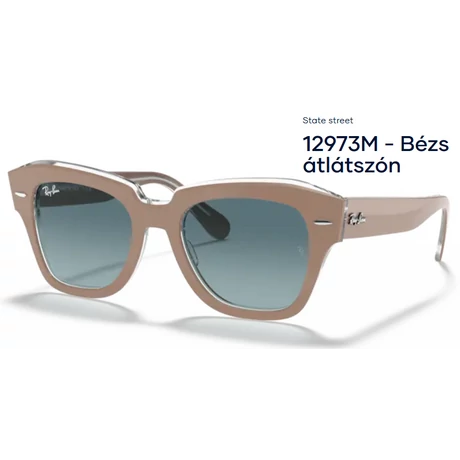 RAY-BAN RB2186 STATE STREET 12973M NAPSZEMÜVEG