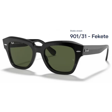 RAY-BAN RB2186 STATE STREET 901/31 NAPSZEMÜVEG