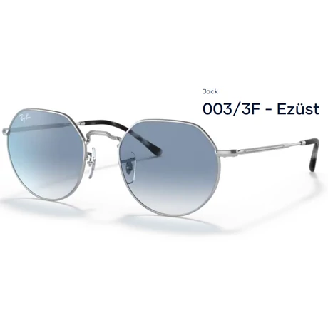 RAY-BAN RB3565 JACK 003/3F NAPSZEMÜVEG