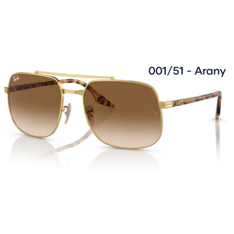 RAY-BAN RB3699 001/51 NAPSZEMÜVEG