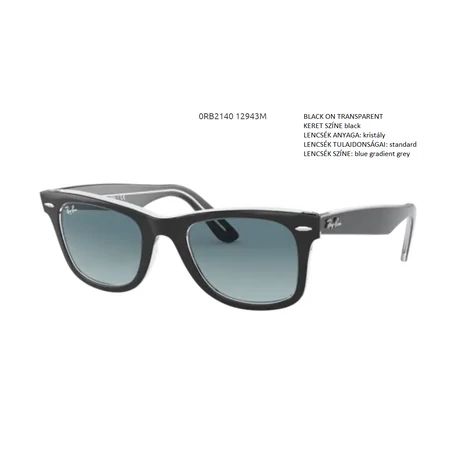 RAY BAN RB2140 WAYFARER 12943M NAPSZEMÜVEG