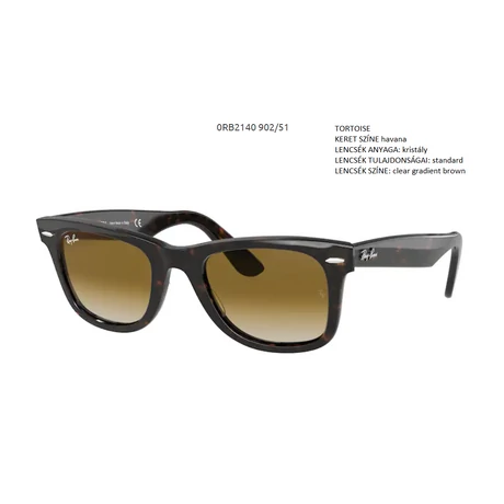 RAY BAN RB2140 WAYFARER 902/51 NAPSZEMÜVEG