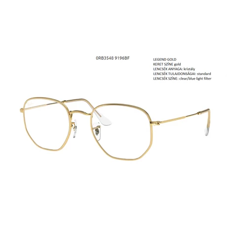 RAY BAN 3548 HEXAGONAL 9196BF NAPSZEMÜVEG