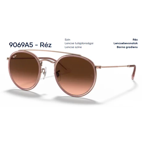 RAY-BAN RB3647N 9069A5 NAPSZEMÜVEG