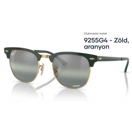 RAY-BAN RB3716 9255G4 CLUBMASTER METAL  NAPSZEMÜVEG