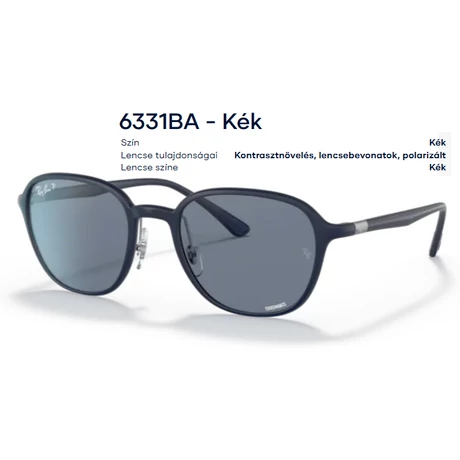 RAY-BAN RB4341CH 6331BA NAPSZEMÜVEG