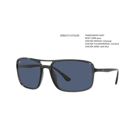 RAY BAN RB4375 876/80 NAPSZEMÜVEG