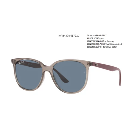 RAY BAN RB4378 65722V NAPSZEMÜVEG