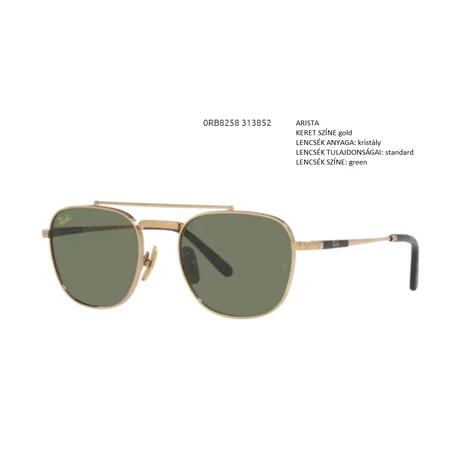 RAY BAN RB8258 FRANK II TITANIUM 313852 NAPSZEMÜVEG