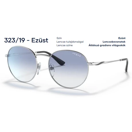 VOGUE VO4206S 323/19 EZÜST NAPSZEMÜVEG