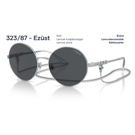 VOGUE VO4227S 323/87 EZÜST NAPSZEMÜVEG