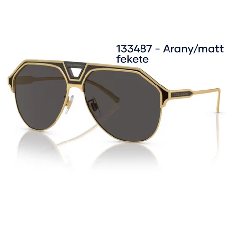 Dolce & Gabbana DG2257 133487 - Arany/matt fekete napszemüveg