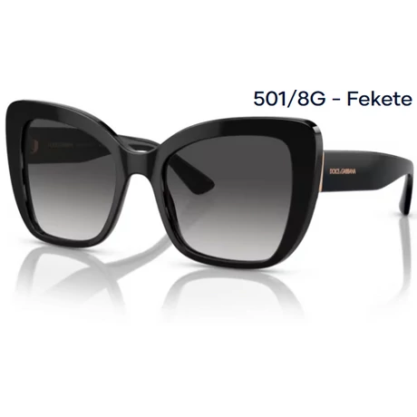 Dolce & Gabbana DG4348 501/8G - Fekete napszemüveg